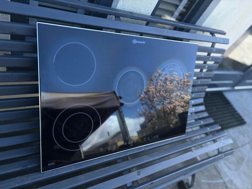 Bauknecht Keramische Kookplaat - Werkt perfect, Witgoed en Apparatuur, Kookplaten, Ophalen, Gebruikt, Keramisch, 4 kookzones