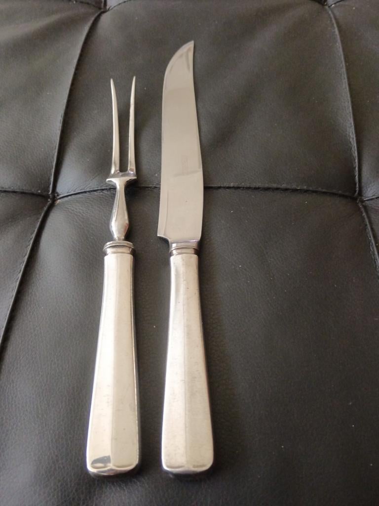 Gero Zilvium Haags Lofje trancheercouvert, Ophalen of Verzenden