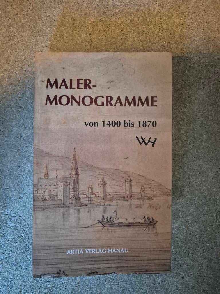 Malermonogramme boek met handtekeningen, Boeken, Ophalen of Verzenden, Zo goed als nieuw, Overige onderwerpen