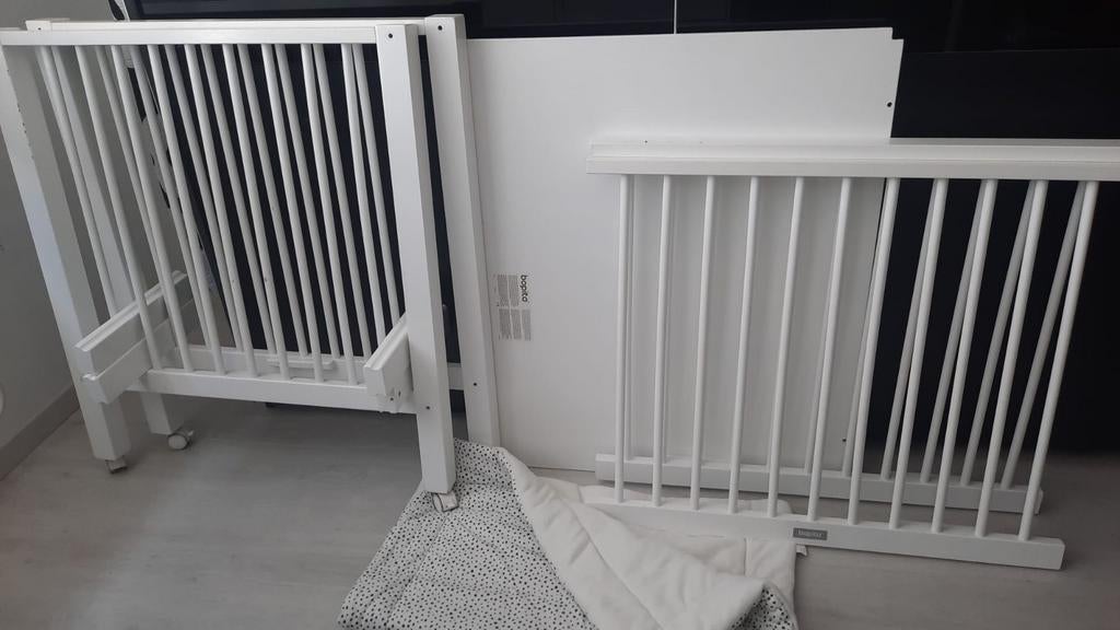 Witte Bopita box met boxkleed, Kinderen en Baby's, Boxen, Ophalen of Verzenden