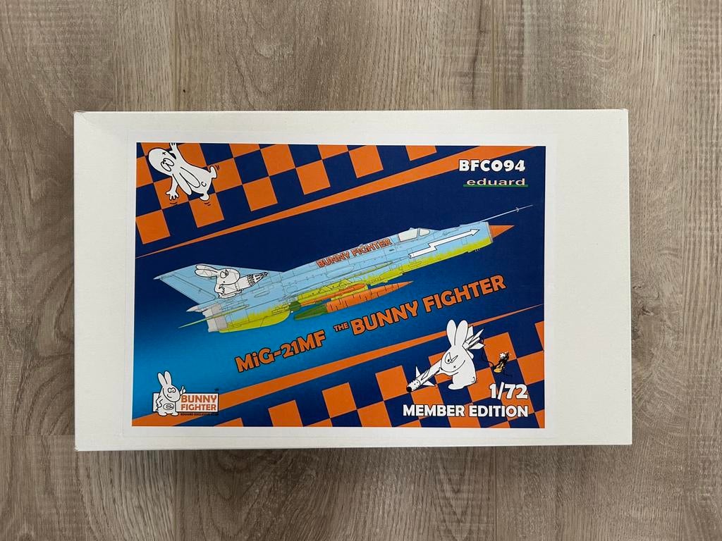 Eduard - MiG-21MF The Bunny Fighter, Ophalen of Verzenden, 1:72 tot 1:144, Overige merken