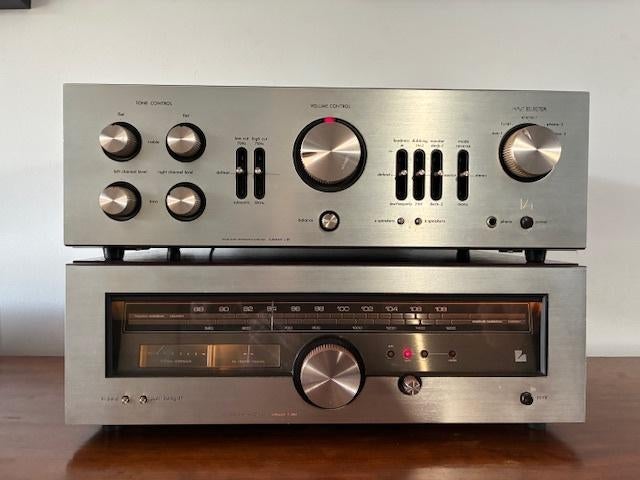 LUXMAN L-81 + LUXMAN T-88V, Gebruikt, Tuner of Radio, Losse componenten, Ophalen
