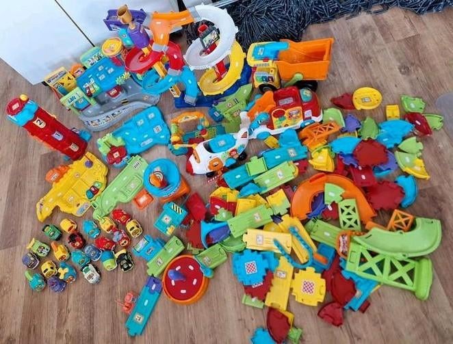 Grote uitgebreide set Vtech Toettoet, Kinderen en Baby's, Speelgoed | Vtech, Ophalen