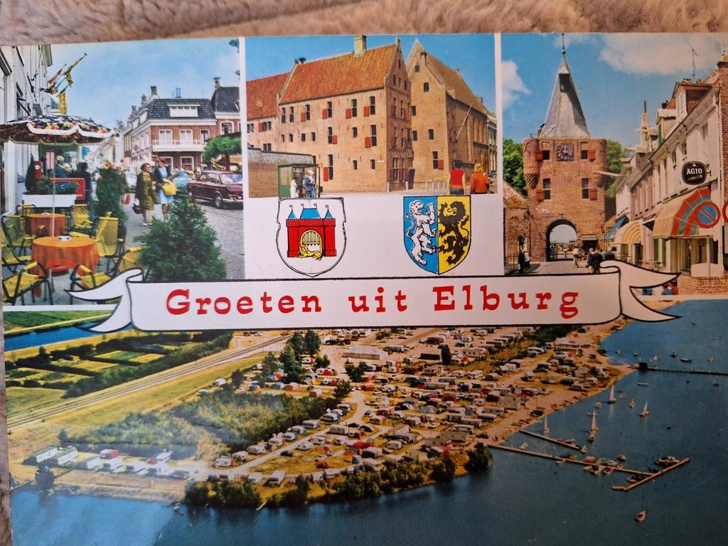 Elburg, Verzamelen, Ansichtkaarten | Nederland, Ophalen of Verzenden, 1960 tot 1980, Gelderland