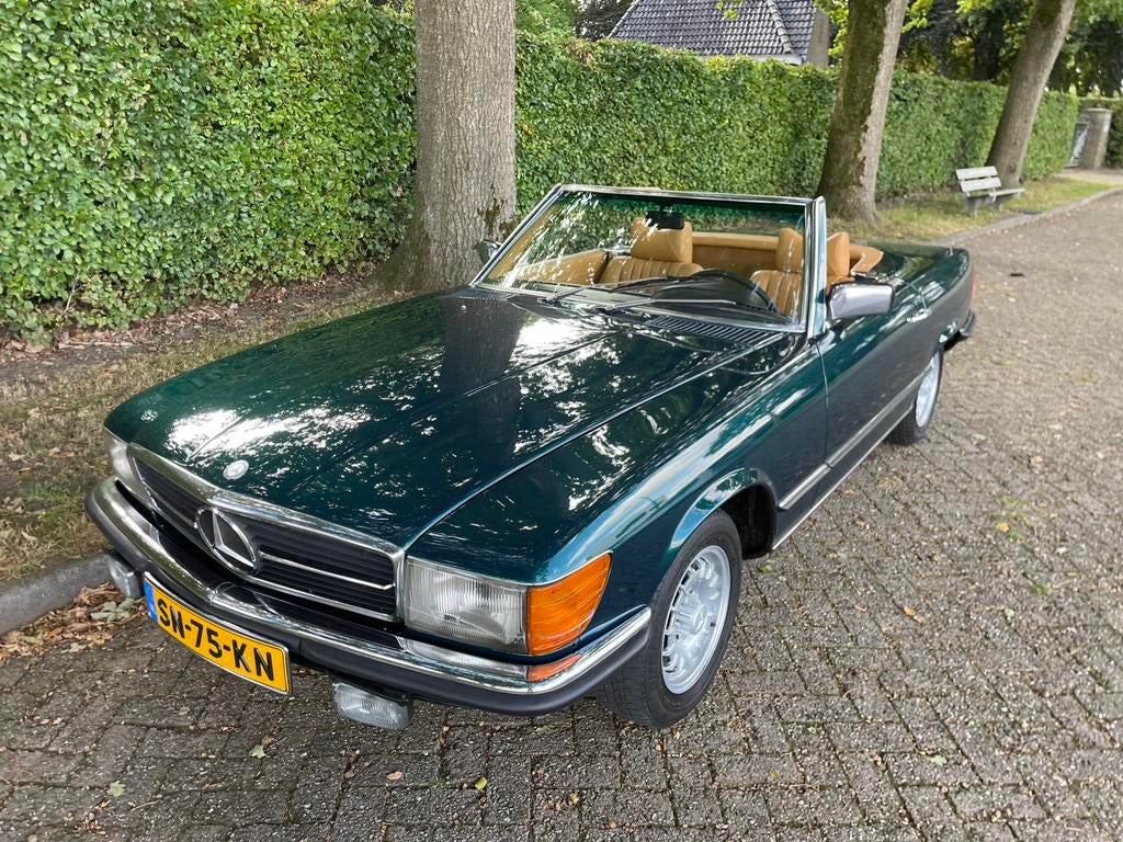 Mercedes 280sl prachtige staat., Achterwielaandrijving, Cabriolet, Handgeschakeld, Grijs