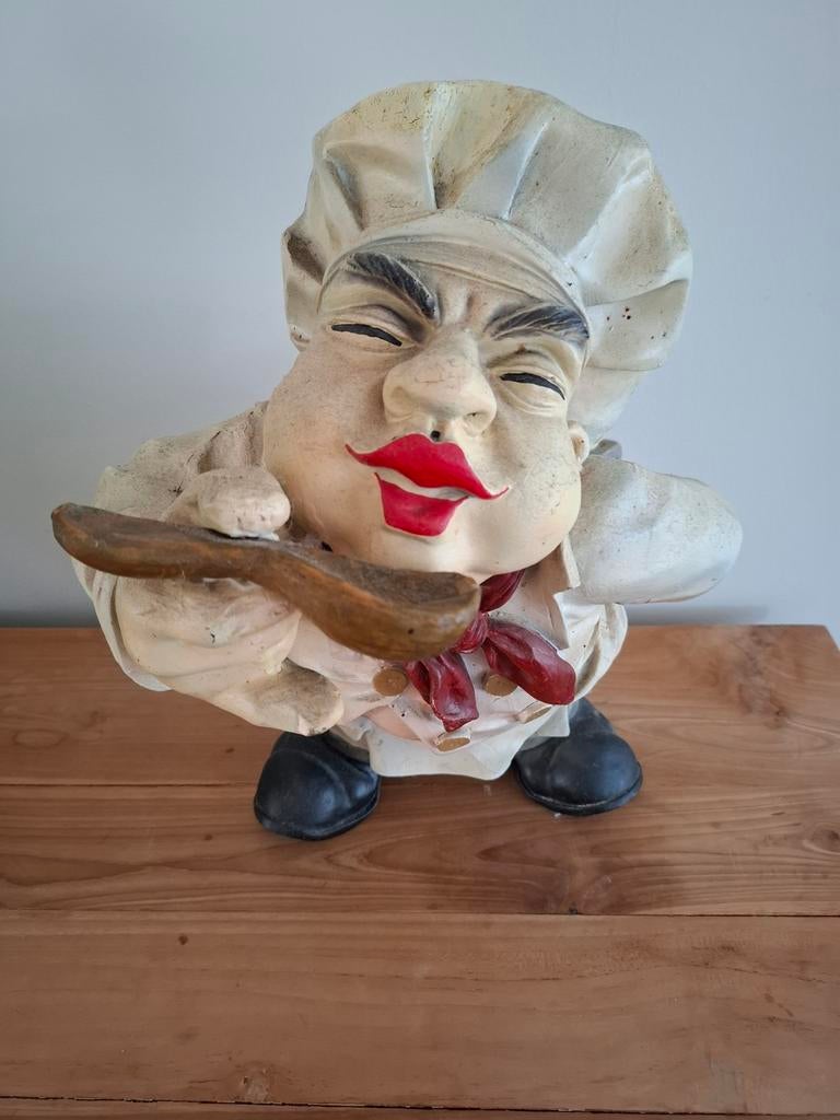 Beeld kok, Ophalen, Gebruikt, Mens