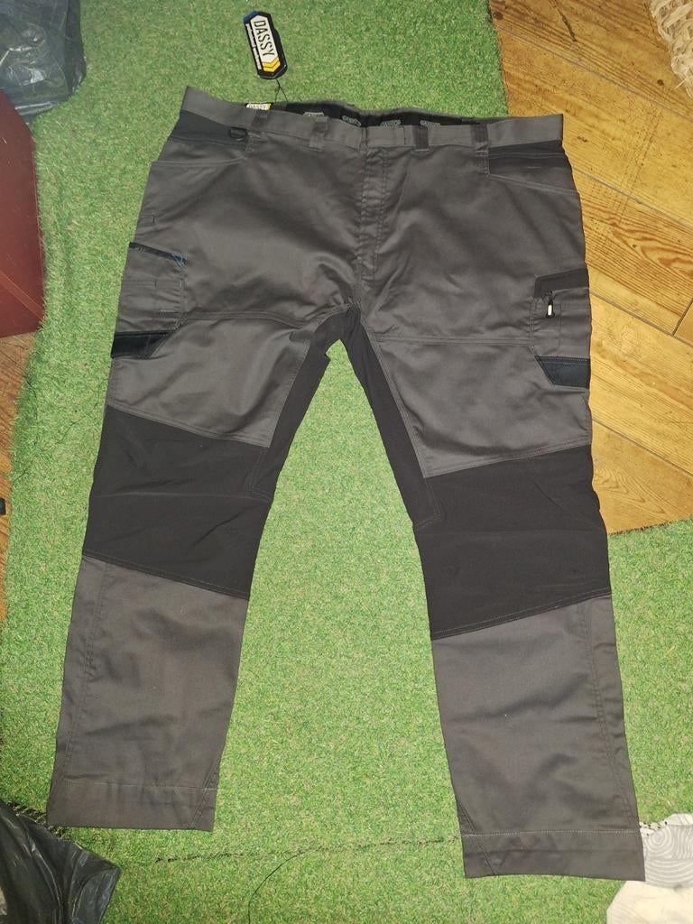 Dassy D FX Flex werkbroek, Kleding | Heren, Grote Maten, Ophalen of Verzenden, Nieuw, Zwart, Broek of Spijkerbroek
