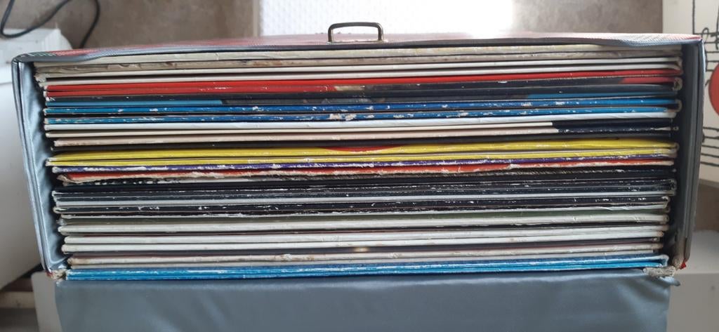 Koffer vol LP's / NEDERL.ARTIESTEN/ Feest/Cabaret etc. Zie f, Ophalen of Verzenden, Gebruikt, Overige formaten, Overige genres