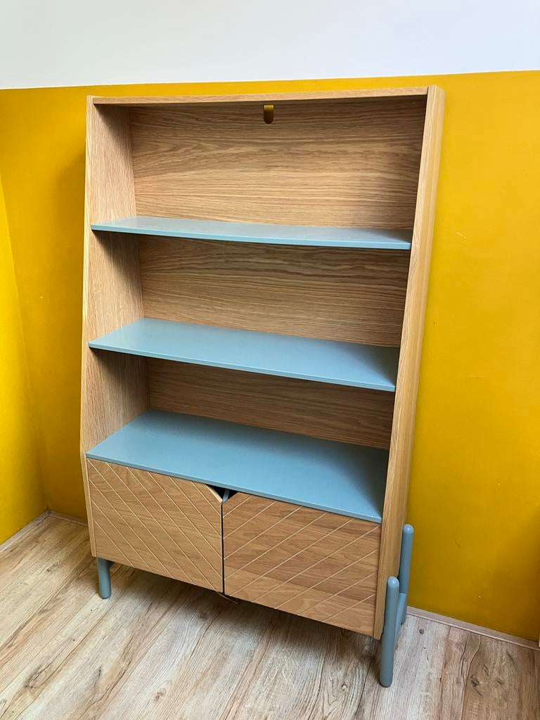 La Redoute boekenkastje in perfecte staat, Ophalen, Met deur(en), 100 tot 150 cm, 50 tot 100 cm