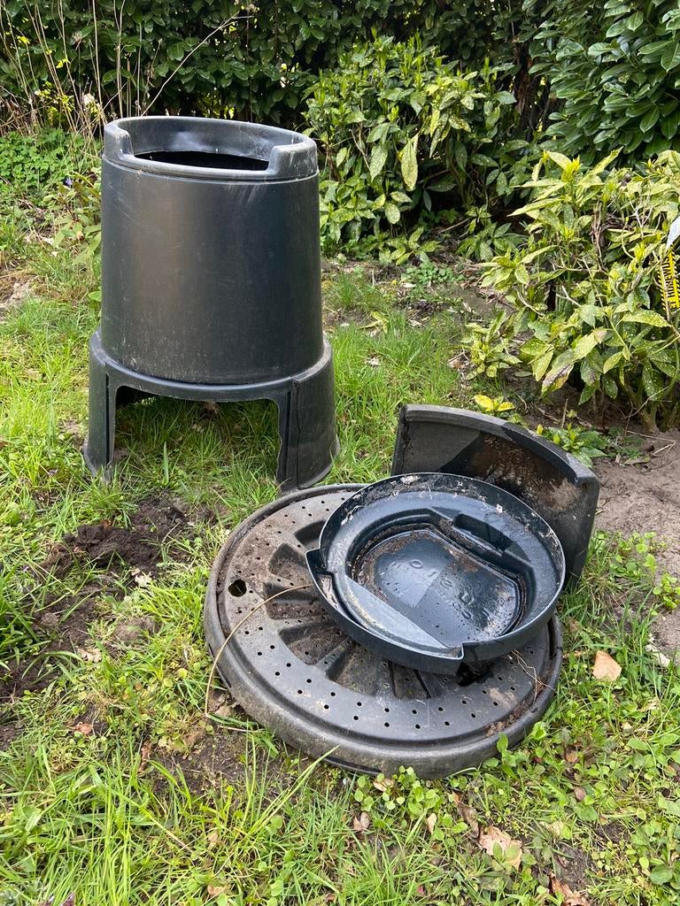 Compost bak gratis, Ophalen