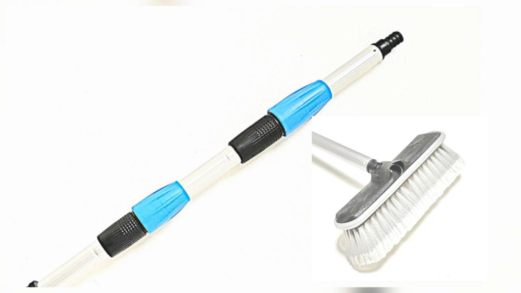 LUXE Telescoop STEEL inclusief GRATIS SOFT BRUSH twv €28,-, Niet ingevuld, Gereedschap, Niet ingevuld, Nieuw