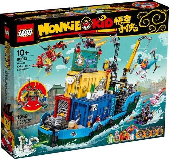 Lego Monkie Kids geheime hoofdkwartier (80013) NIEUW, Kinderen en Baby's, Speelgoed | Duplo en Lego, Overige thema's, Nieuw, Ophalen of Verzenden