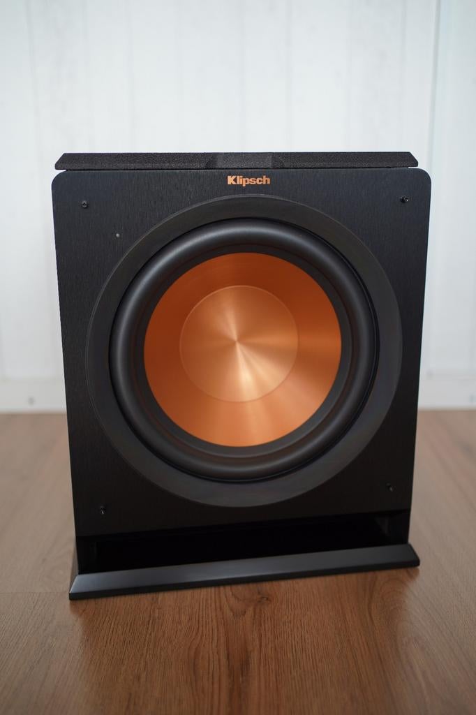 Klipsch R-112SW subwoofer, Audio, Tv en Foto, Luidsprekers, Ophalen, 120 watt of meer, Subwoofer, Overige merken