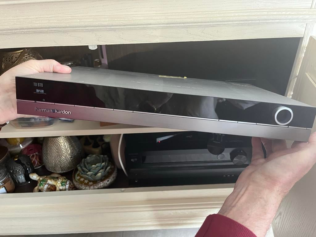 Harman Kardon TU 970 DAB Tuner Versterker, Ophalen of Verzenden, Zo goed als nieuw, Analoog