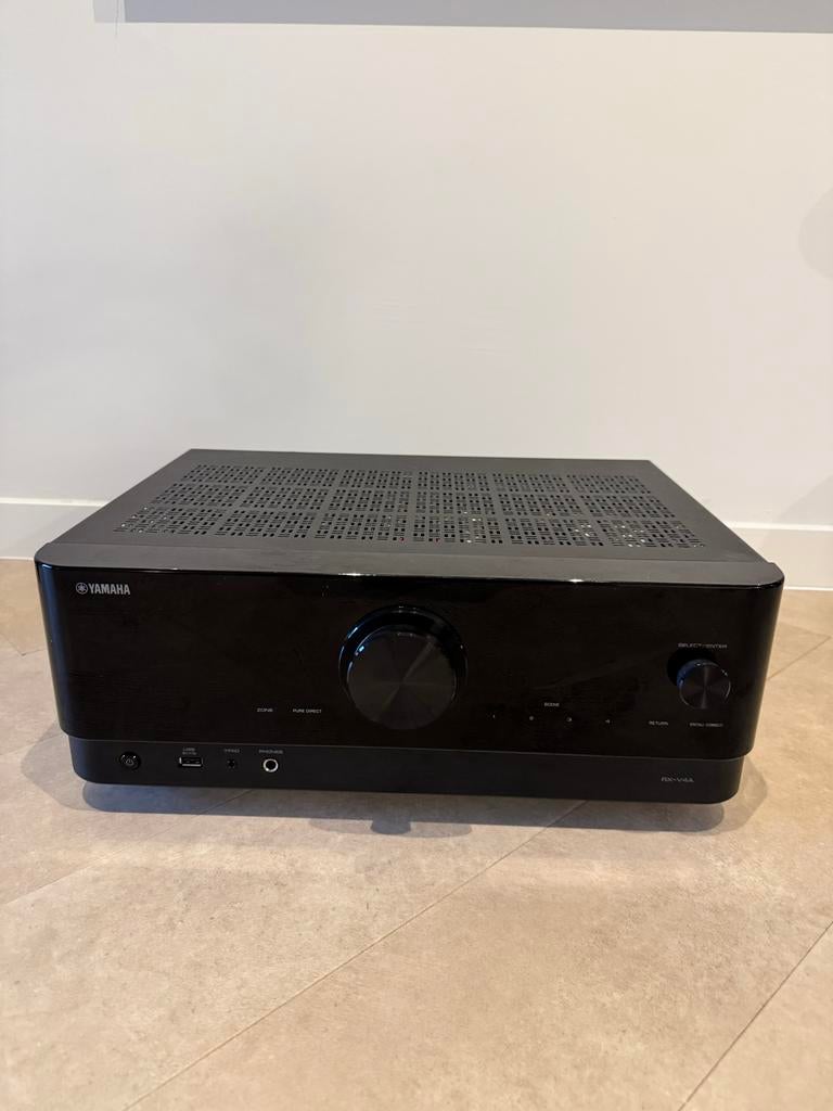 Yamaha RX-V4A AV Receiver - Zo goed als nieuw, Yamaha, Ophalen of Verzenden, Zo goed als nieuw, 120 watt of meer