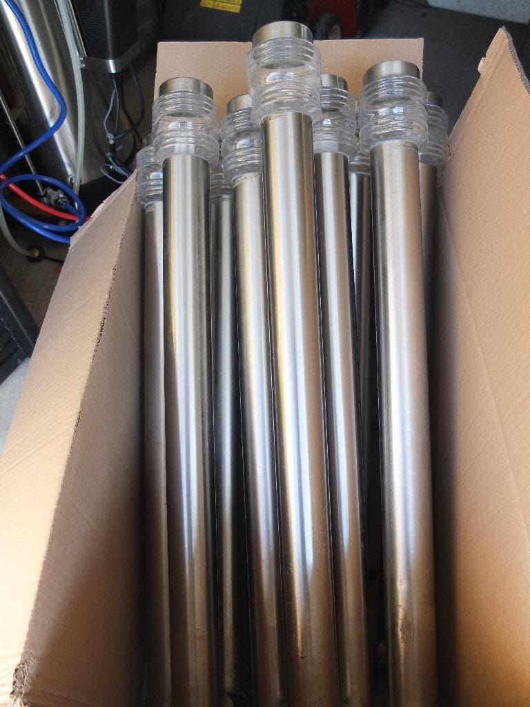 10 tuinlantaarns 79 cm hoog., Ophalen, Nieuw, Zonne-energie, Minder dan 50 watt