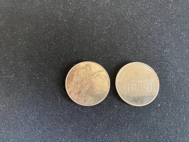 7x leuke buitenlandse penning, zie de foto's, Postzegels en Munten, Ophalen of Verzenden, Overige materialen, Buitenland