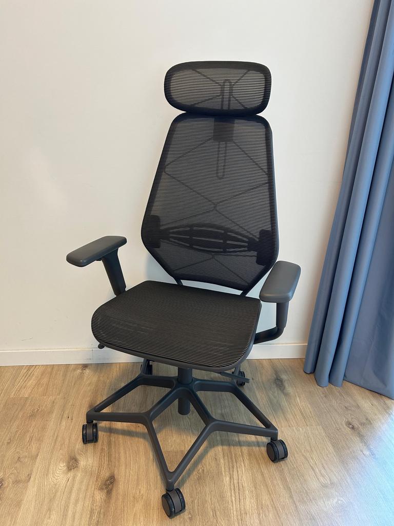 IKEA STYRSPEL Gaming Stoel - Donkergrijs - Zo goed als nieuw, Huis en Inrichting, Bureaustoelen, Ophalen, Zo goed als nieuw, Grijs