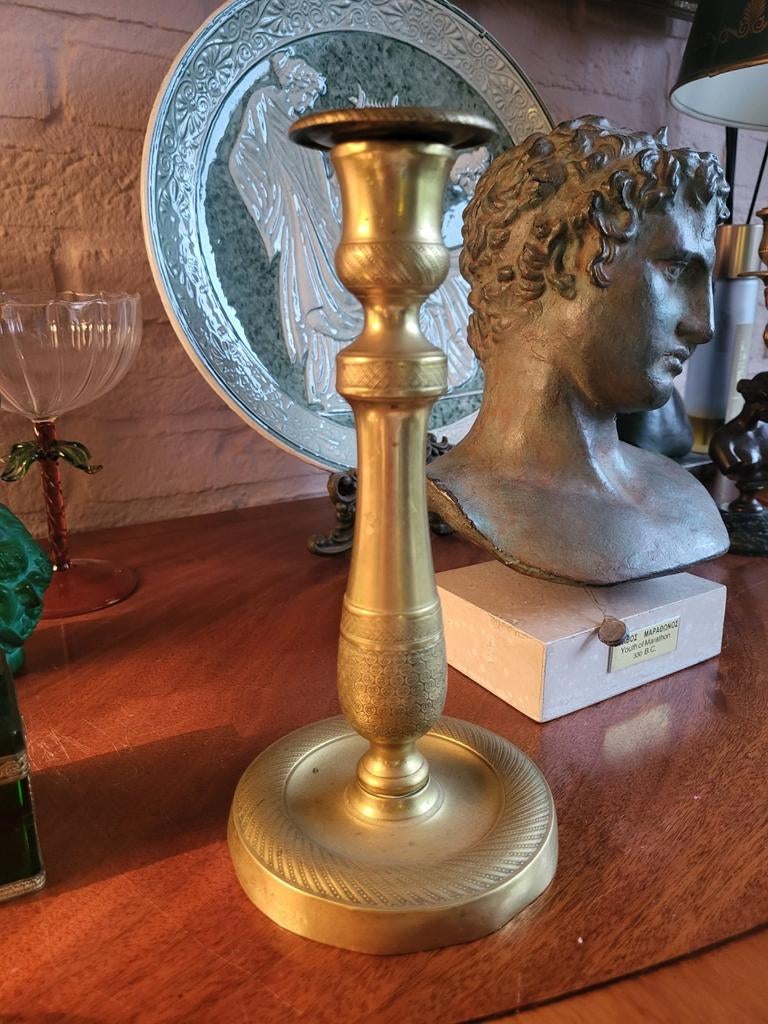 Empire kandelaar, Antiek en Kunst, Ophalen of Verzenden