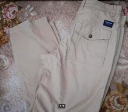 als NIEUW MCGREGOR broek 100% Katoen worker Beige 50 W34 L34, Kleding | Heren, Beige, Zo goed als nieuw, Verzenden, McGregor