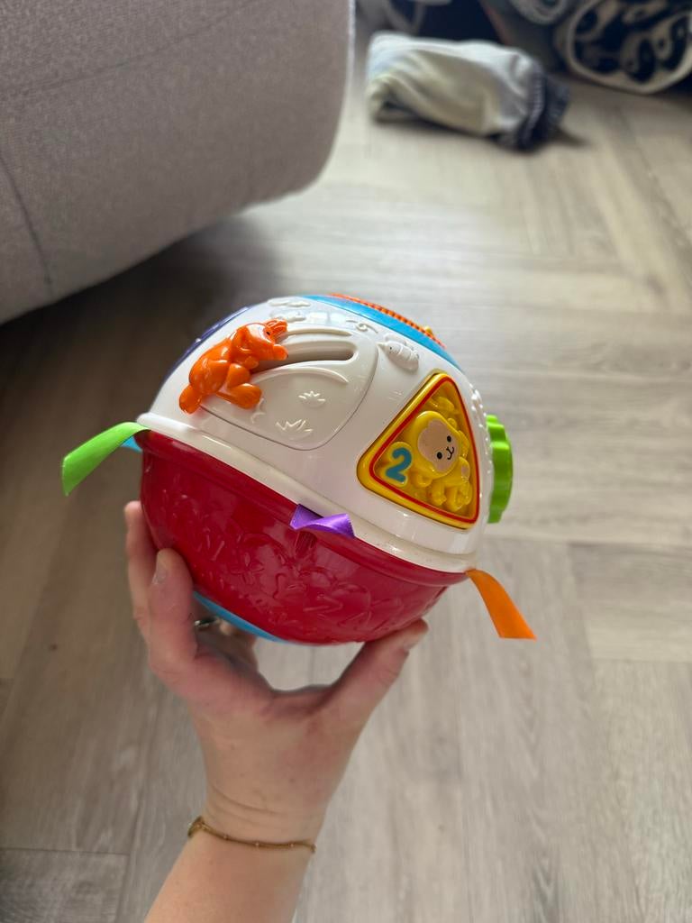 Vtech dieren draaibal, Kinderen en Baby's, Speelgoed | Vtech, Ophalen of Verzenden, Zo goed als nieuw, 6 maanden tot 2 jaar