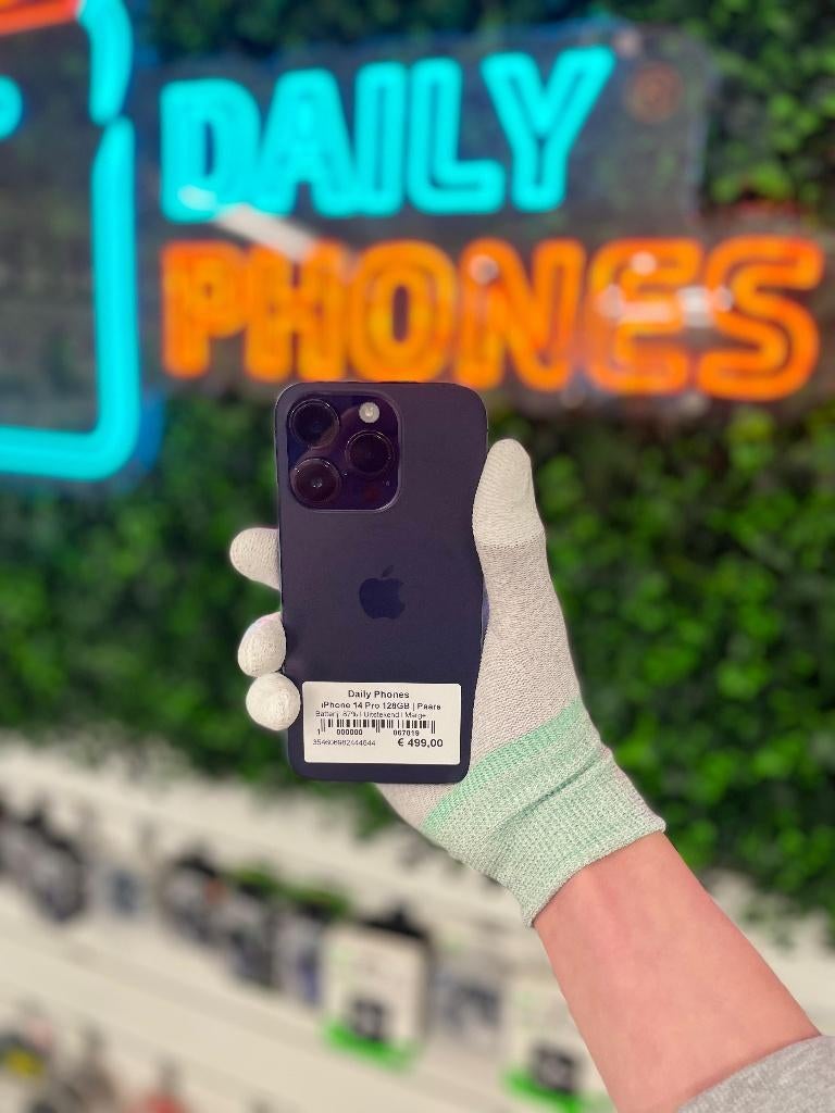 Zo goed als nieuw Apple iPhone 14 Pro 128GB, Ophalen of Verzenden, Zo goed als nieuw