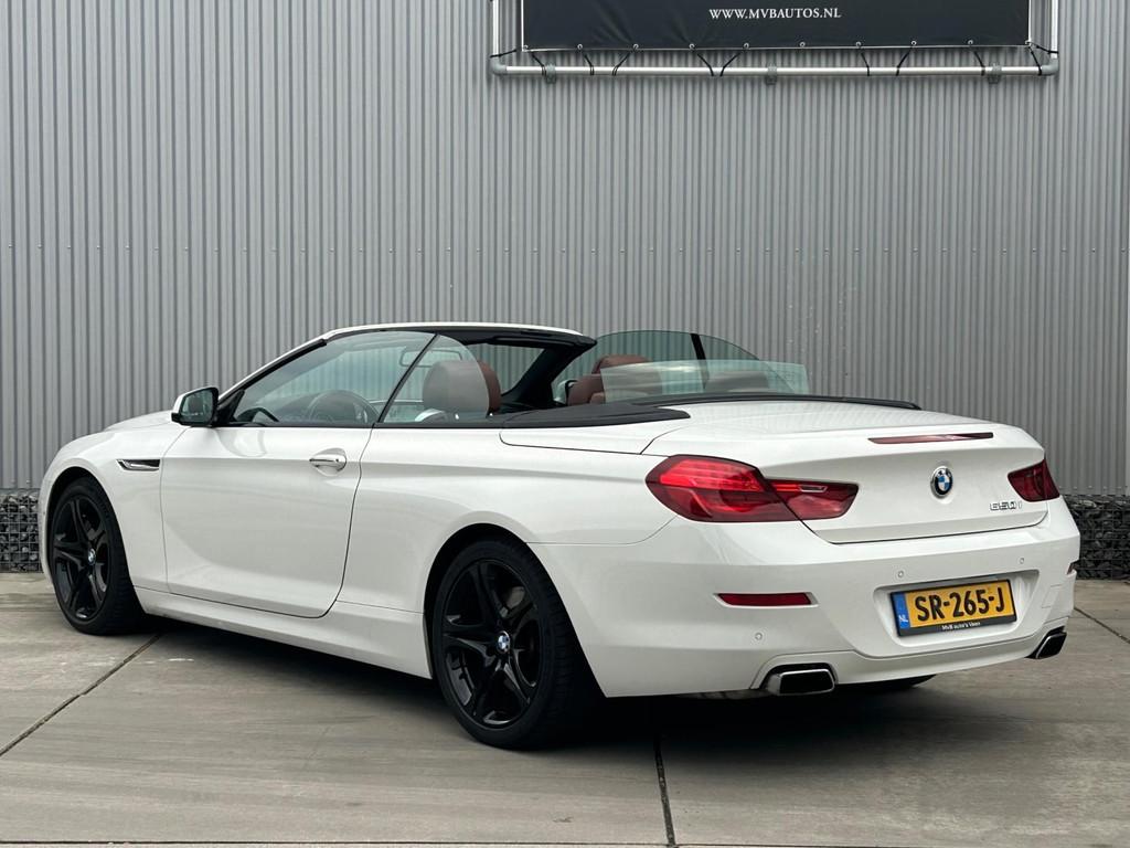 BMW 6-serie Cabrio 650i High Executive, 360 camera, night vi, Automaat, Euro 5, Achterwielaandrijving, Gebruikt
