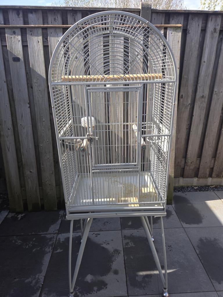 Grote Vogelkooi, Dieren en Toebehoren, Ophalen, Zo goed als nieuw, Metaal, Vogelkooi