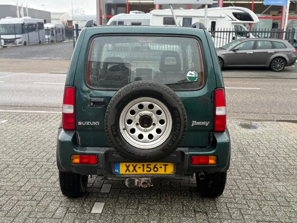 Suzuki Jimny 1.3 4WD 2007 Groen 4X4, 40 €/maand, 4 stoelen, 14 km/l, Bedrijf