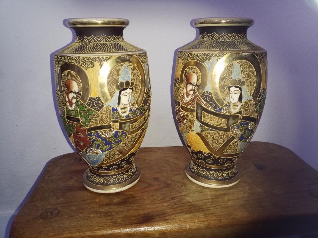 SATSUMA vazen, Antiek en Kunst, Ophalen of Verzenden