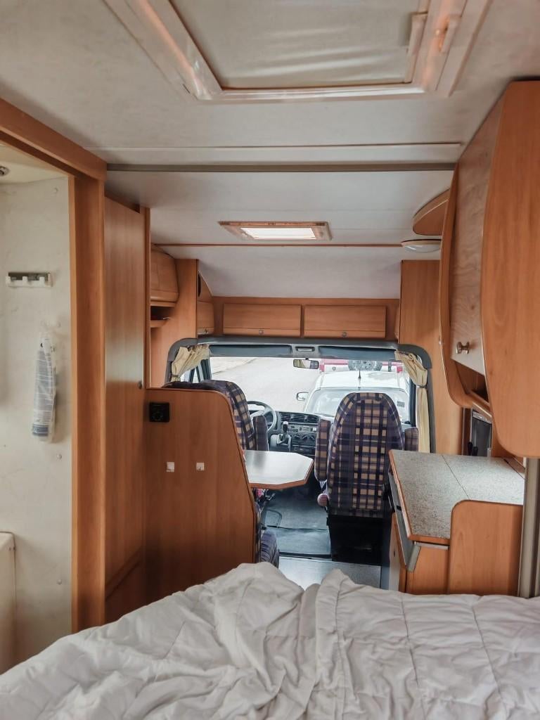 camper, Caravans en Kamperen, Campers, Particulier, tot en met 2, Half-integraal, Fiat, Fiat, Diesel, Handgeschakeld, Standaard zit