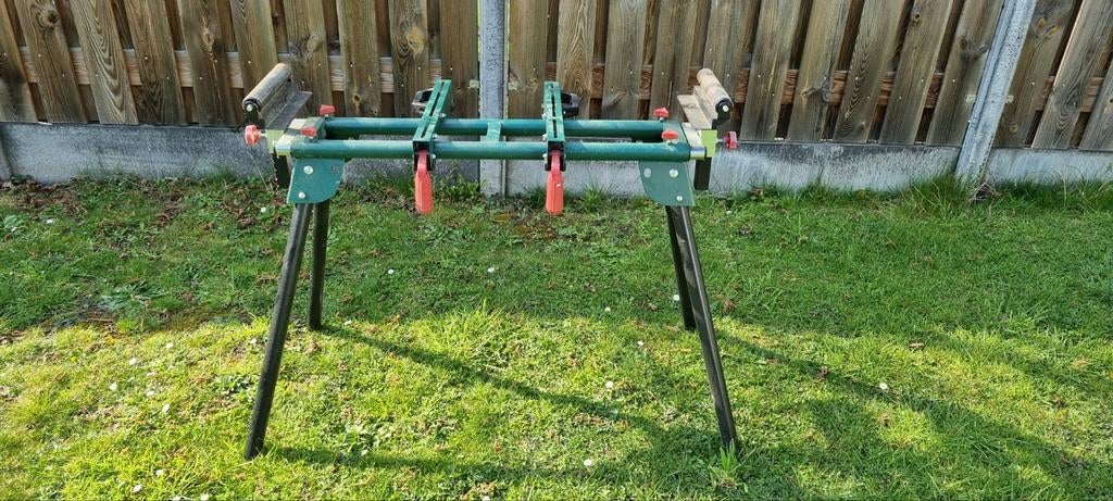 Stevige machinetafel / werkbank Parkside, Ophalen, Gebruikt, 70 tot 120 cm, Inklapbaar