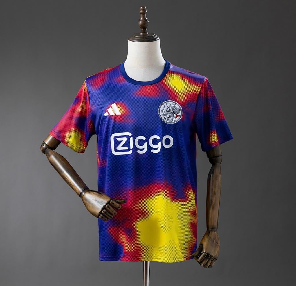 Ajax Pre-match shirt 2025/26 alle maten, Maat XL, Ophalen of Verzenden, Nieuw, Shirt