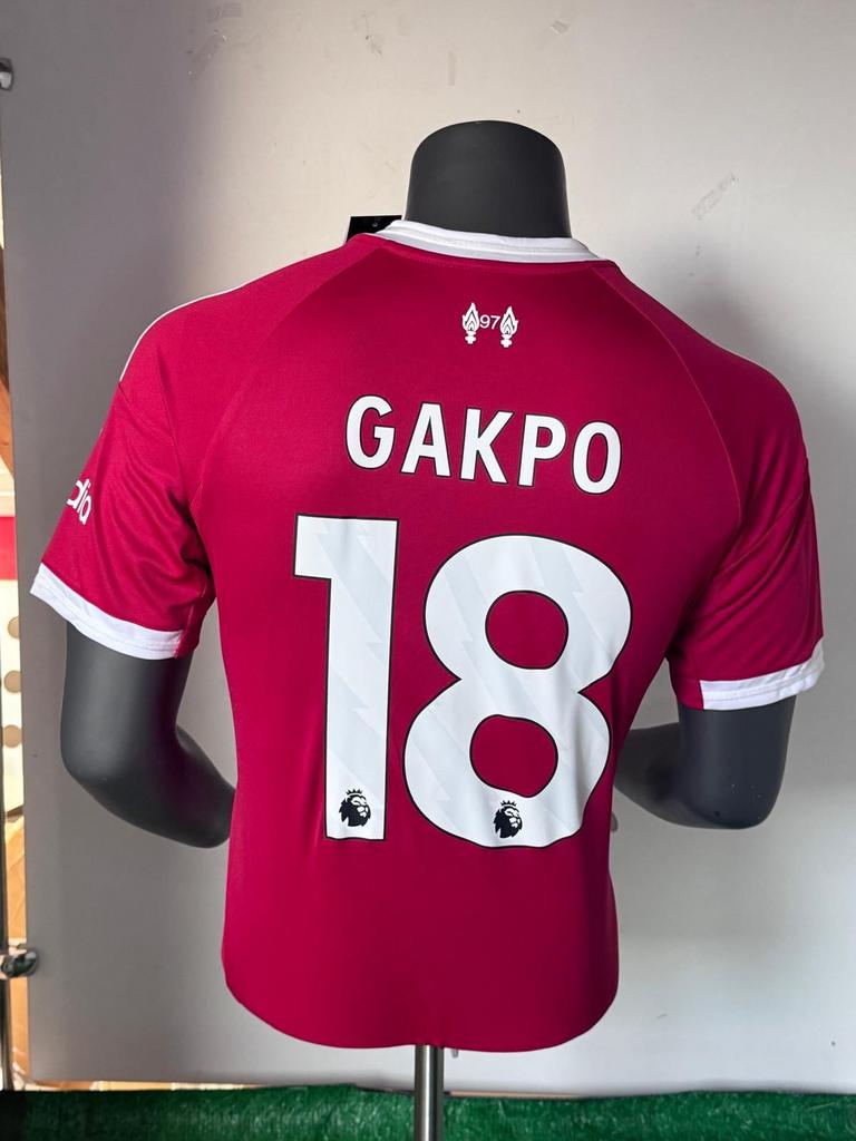 Liverpool Thuisshirt Gakpo  Maat S, Maat M, Ophalen of Verzenden, Nieuw, Shirt