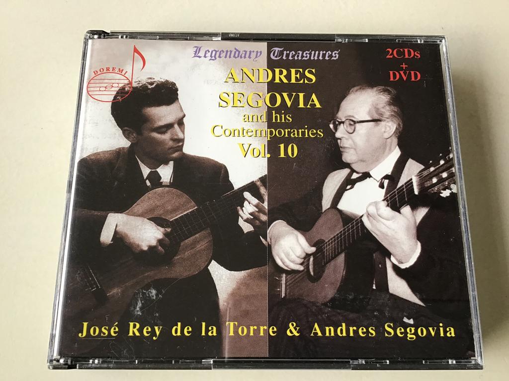 Andres Segovia and his Contemporaries vol.10 2CD + DVD BOX, Ophalen of Verzenden, Romantiek, Zo goed als nieuw, Opera of Operette