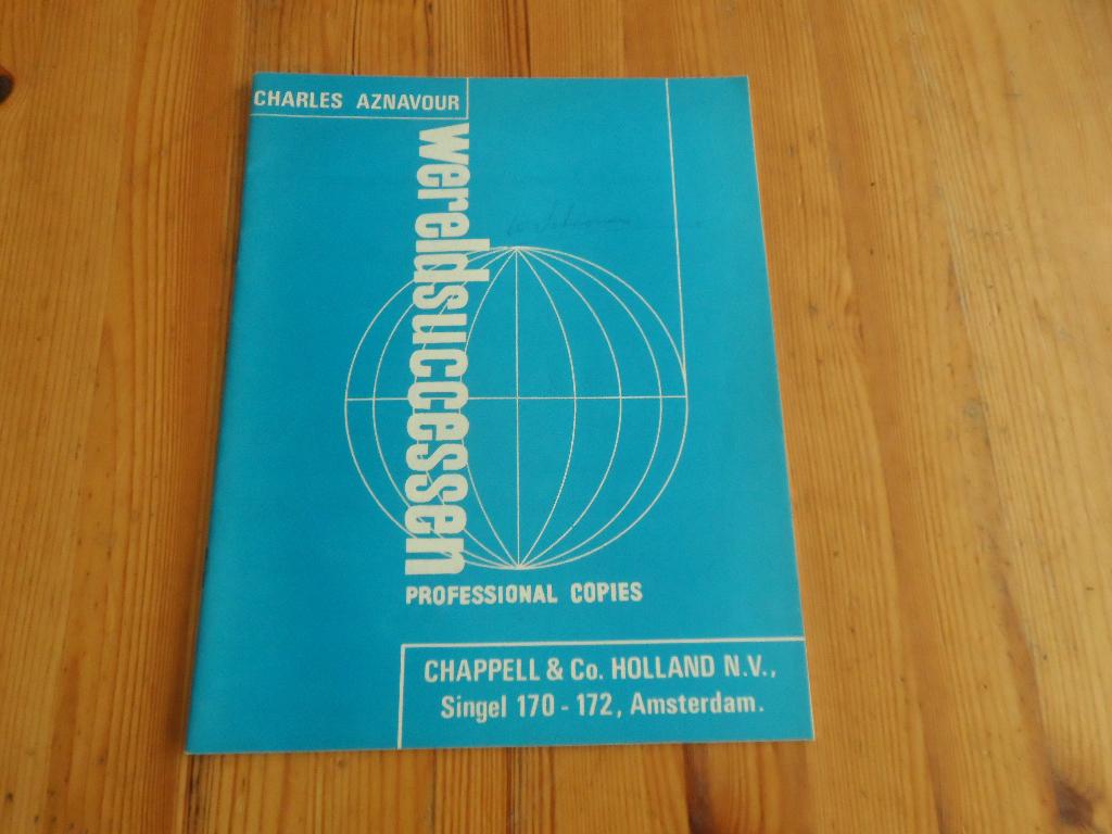 Wereldsucessen - e. H. Morris / charles aznavour, Muziek en Instrumenten, Gebruikt, Ophalen of Verzenden, Artiest of Componist