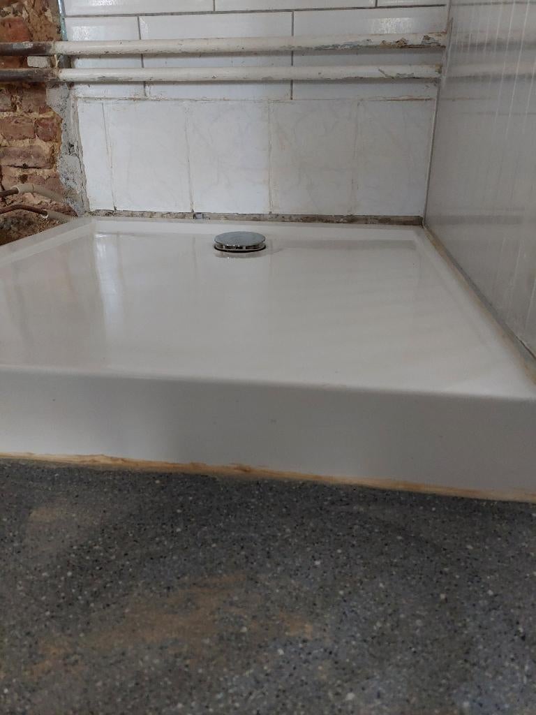 douchebak, Ophalen, Zo goed als nieuw, Chroom, Douche