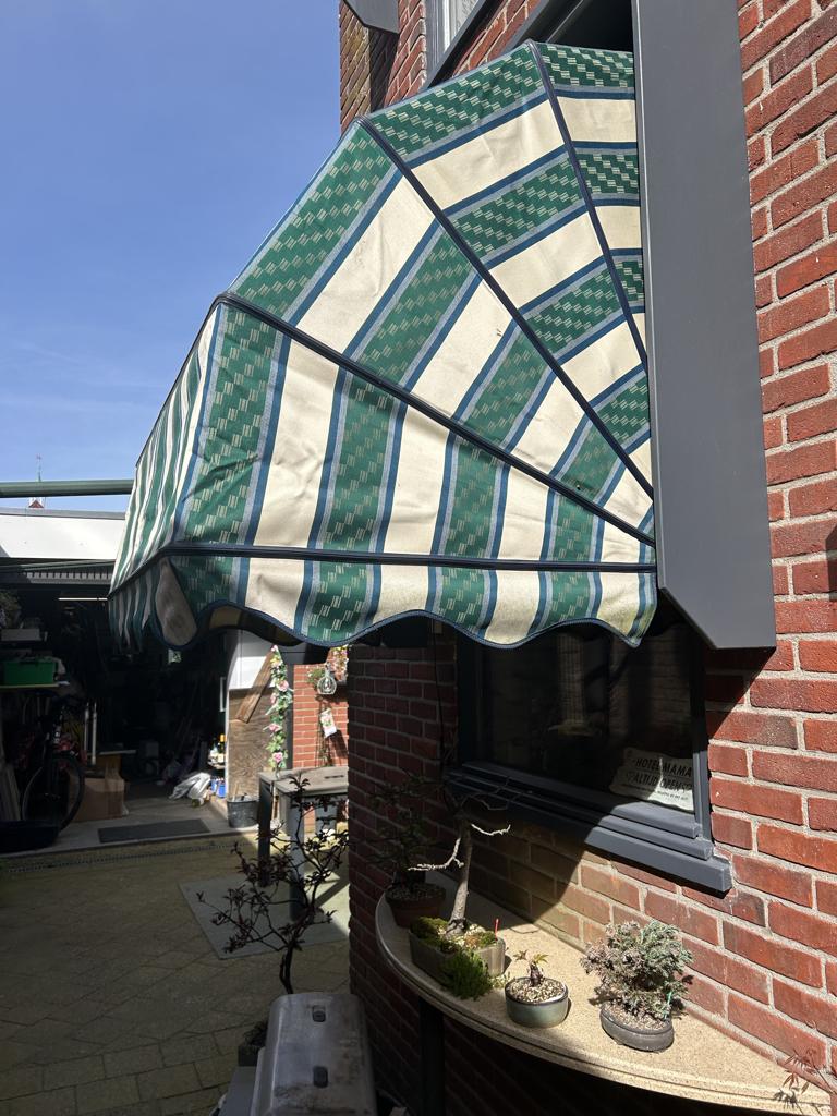 markiezen 2 st zonwering, Minder dan 150 cm, Ophalen, Gebruikt, Markies