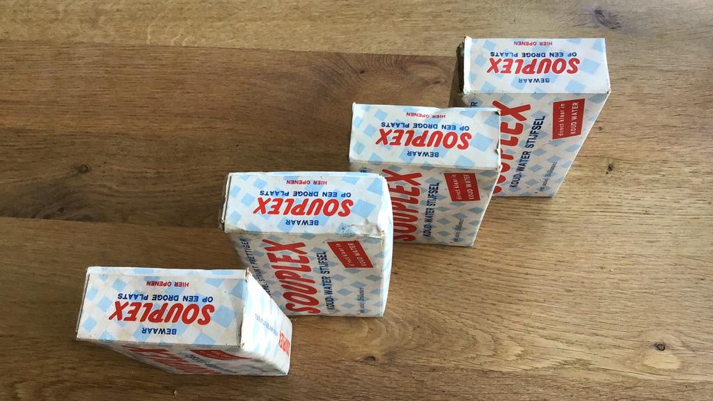 Souplex - koud-water-stijfsel/ brocante/ vintage, Ophalen of Verzenden