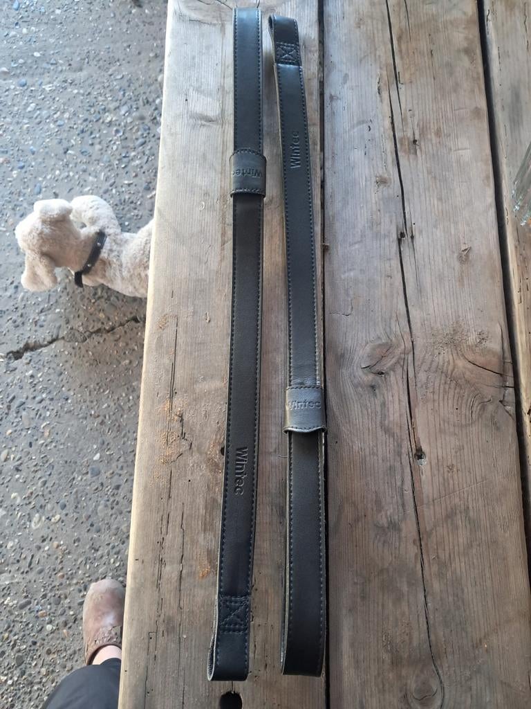 Wintec beugelriemen zwart, Ophalen of Verzenden, Nieuw, Dressuur