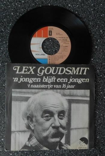 Lex Goudsmit - 'n jongen blijft een jongen (vanaf € 3,00), Ophalen of Verzenden, Zo goed als nieuw, Overige formaten, Levenslied of Smartlap