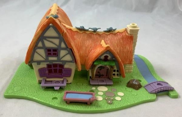Polly Pocket Disney Sneeuwwitje Huisje Vintage 1995, Coolsingel 104, 3011 AG Rotterdam, Netherlands, Verzenden, Zo goed als nieuw
