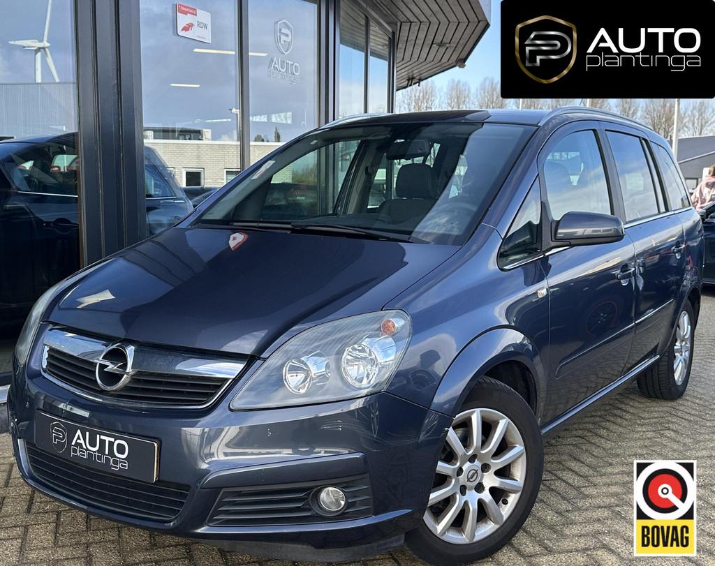 Opel Zafira 1.6 Cosmo 105PK | 7 Persoons | NL AUTO | Airco |, Auto's, Opel, Voorwielaandrijving, Stof, Gebruikt, 4 cilinders