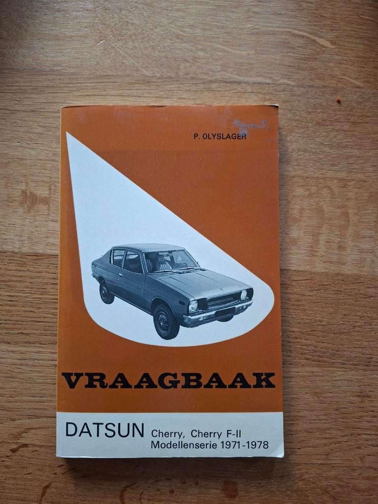 Vraagbaak Datsun cherry F II, Ophalen