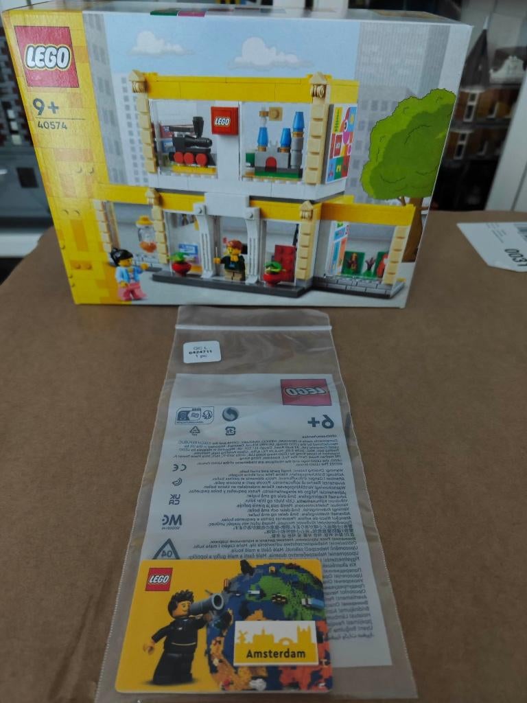 Lego 40574 Lego store + Amsterdam tile gelimiteerd nieuw, Nieuw, Ophalen of Verzenden, Compleet, Lego