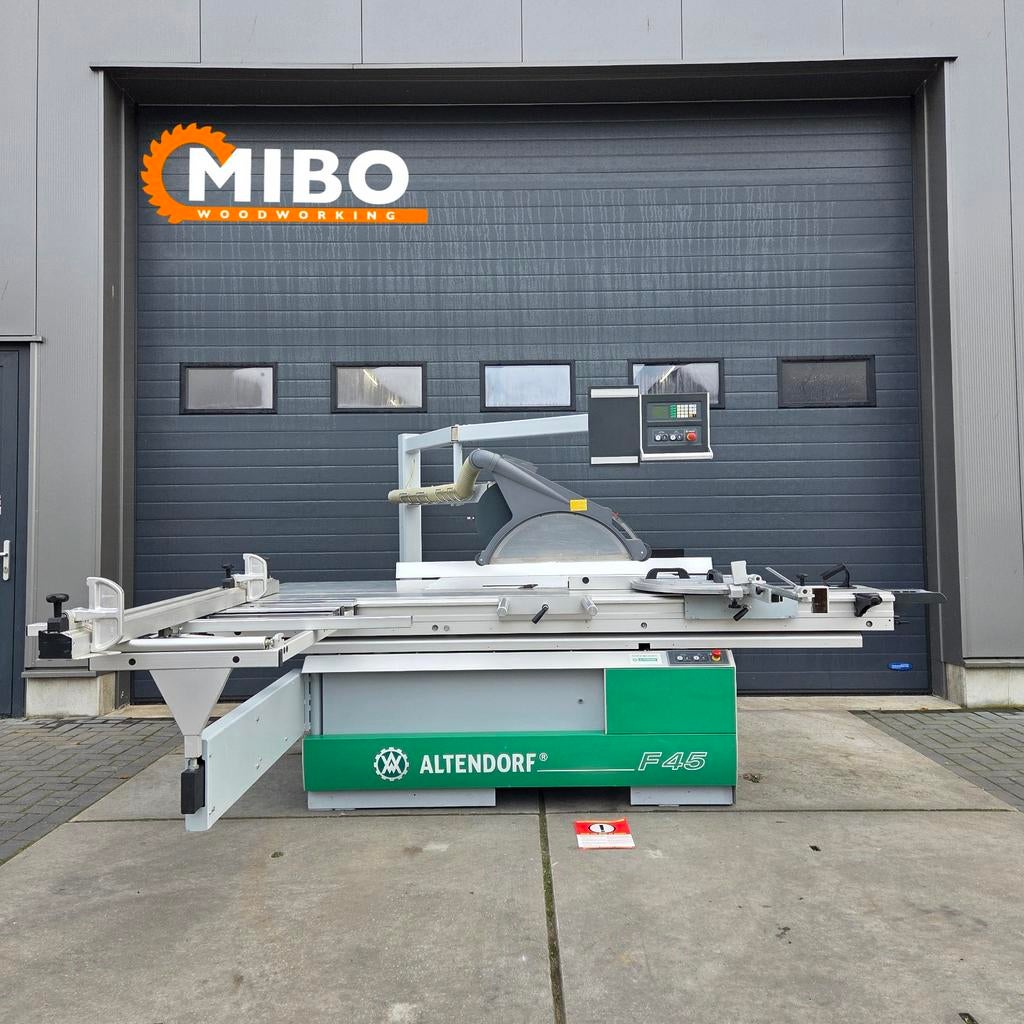 Altendorf formaatzaag elmodrive cnc ** top ** Garantie, 70 mm of meer, Overige typen, Zo goed als nieuw, 1200 watt of meer