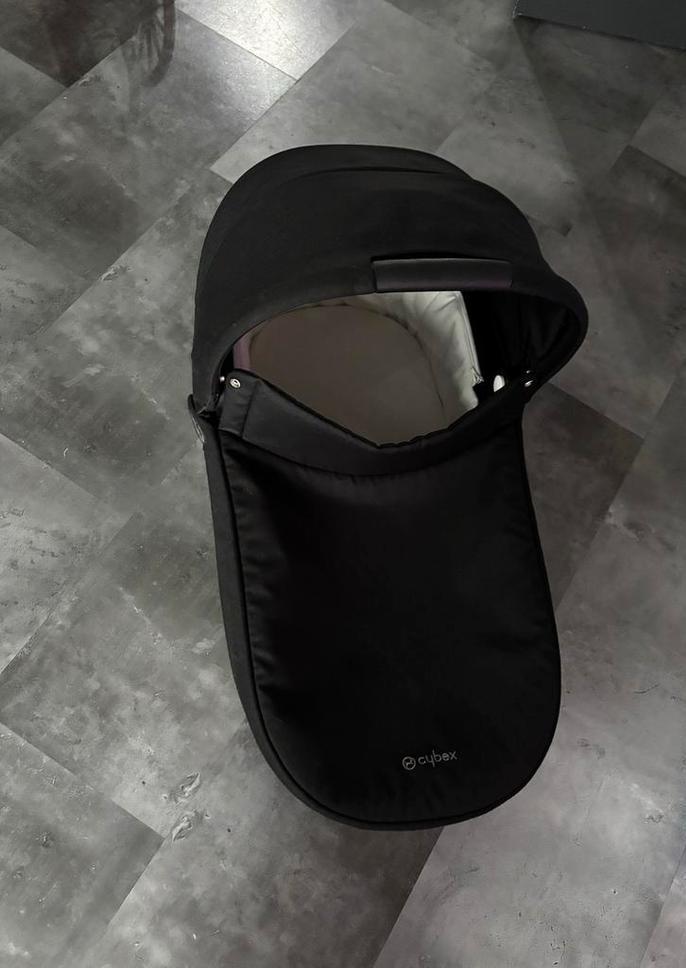 Reiswieg Gazelle-S Moon Black, Kinderen en Baby's, Kinderwagens en Combinaties, Zo goed als nieuw, Combiwagen, Met reiswieg, Ophalen