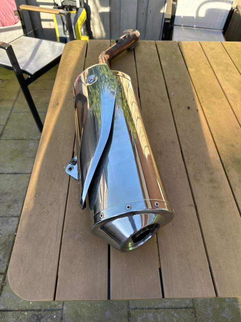 Triumph Tiger 1050 originele uitlaat, Motoren, Ophalen, Gebruikt