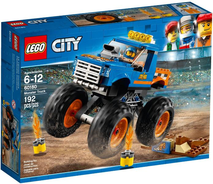 Lego City set 60180 Monstertruck, City, Lego, Nieuw, Ophalen of Verzenden
