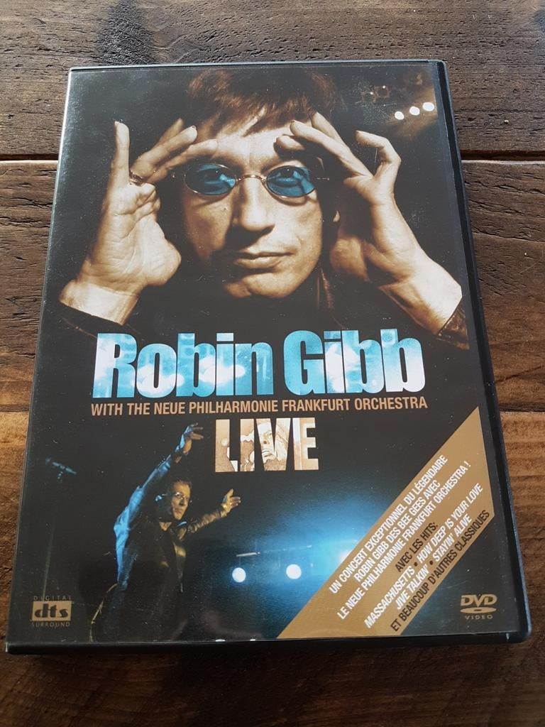 DVD Robin Gibb & Die Neue Philharmonie Frankfurt: Live, Alle leeftijden, Ophalen of Verzenden, Zo goed als nieuw, Muziek en Concerten